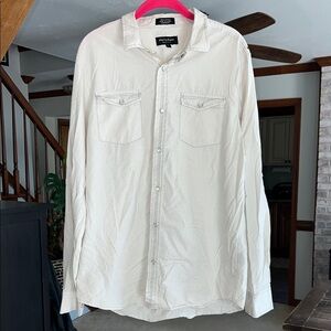Eighty Eight Platinum XL Pearl Snap Western Light Checkered Long Sleeve